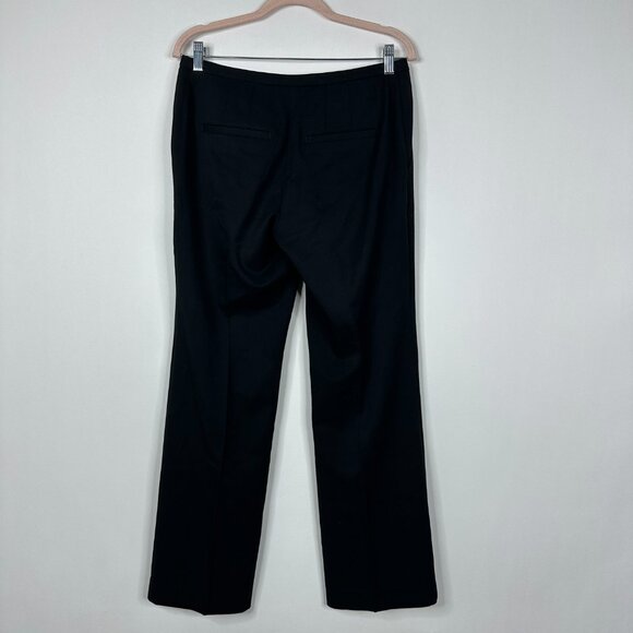 2/$30 Chico's Straight Leg Slack Pants Black 4 #BAG5 - Picture 4 of 7